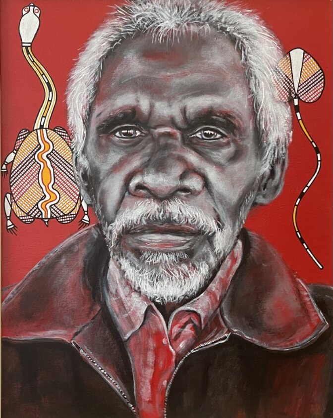 Acrylic on Canvas 70 x 60 cm